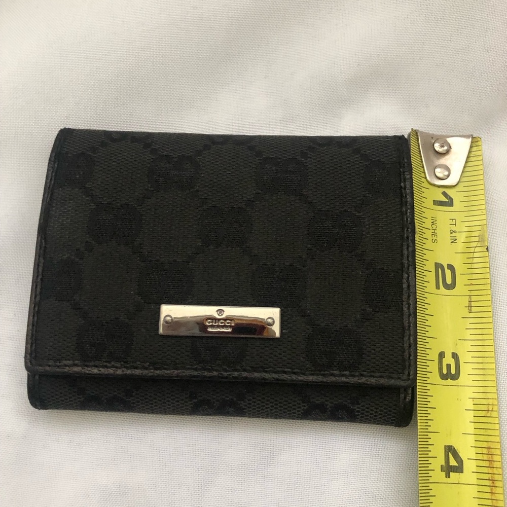 Gucci Black Monogram Wallet - Picture 6 of 15